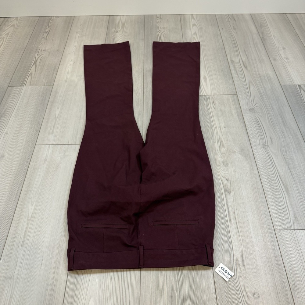 NWT Old Navy High-Waisted Pixie Flare Pants Size 8 #611133 Purple - Picture 9 of 12